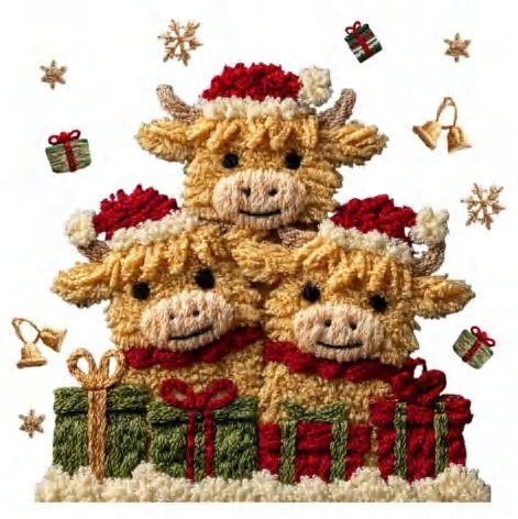 Christmas cartoon characters V478