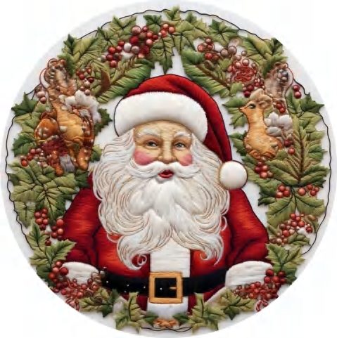 Christmas badge
