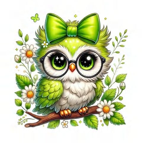 Owl cute horse p107