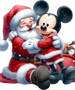 Donald Duck and Mickey Mouse